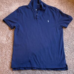 Polo by Ralph Lauren Men's Classic Blue Polo Shirt